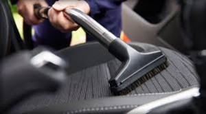 car interior cleaning